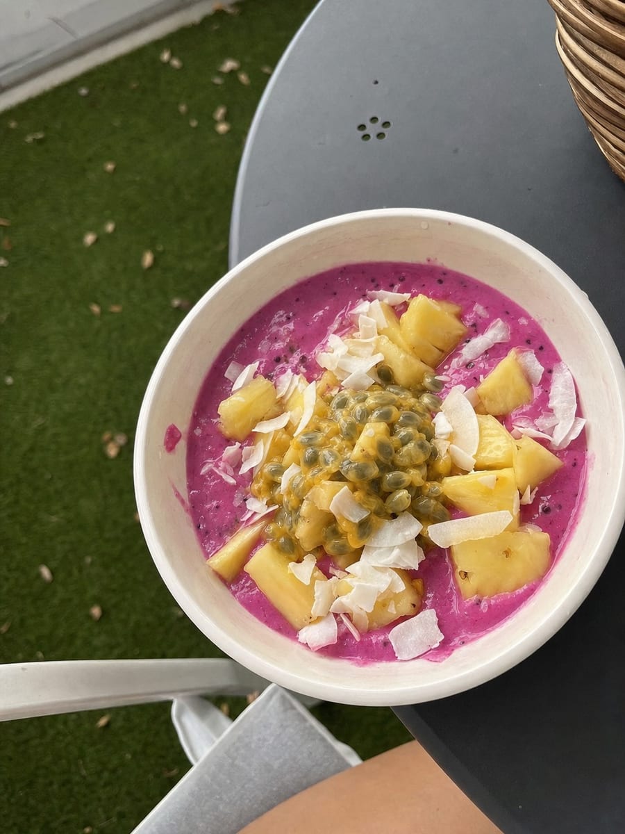 Tropical Pitaya Island Bowl, a recipe from Bloomplate 500