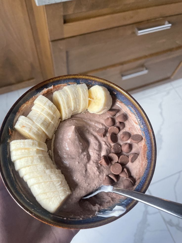 Double Cacao Nice Cream, a recipe from Bloomplate 500